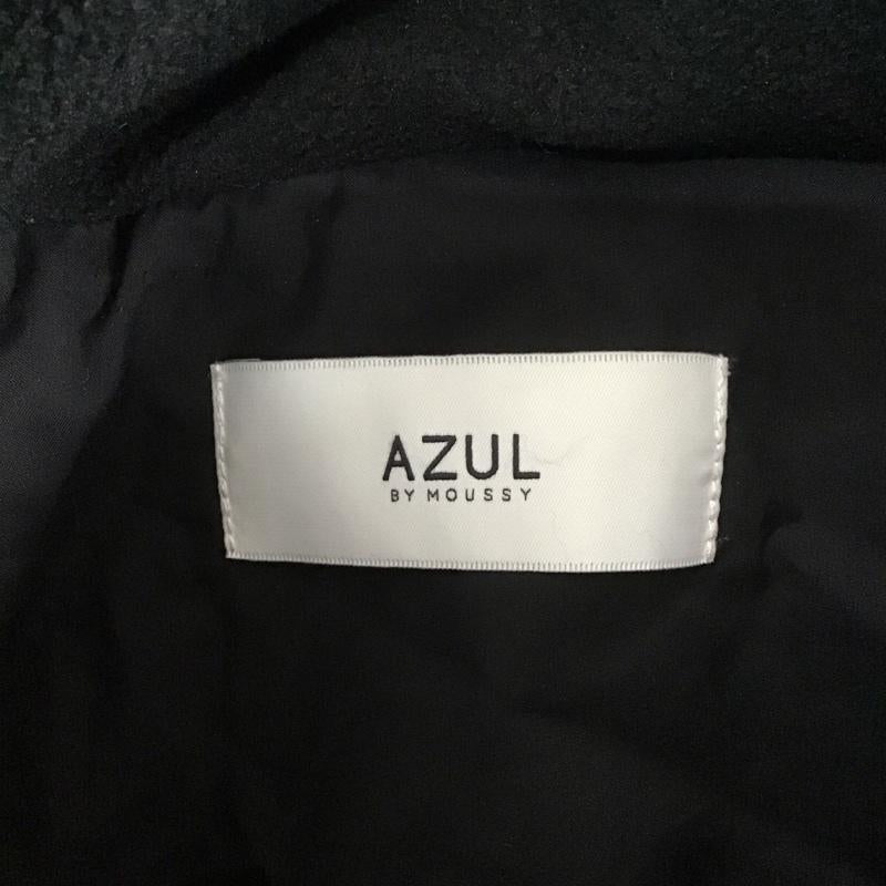 アズールバイマウジー AZUL BY MOUSSY ジャケット、上着 ジャンパー、ブルゾン 250DAH30-111I ウエストマークミドルコート S 無地 黒 / ブラック /  レディース USED 古着 中古 10107981