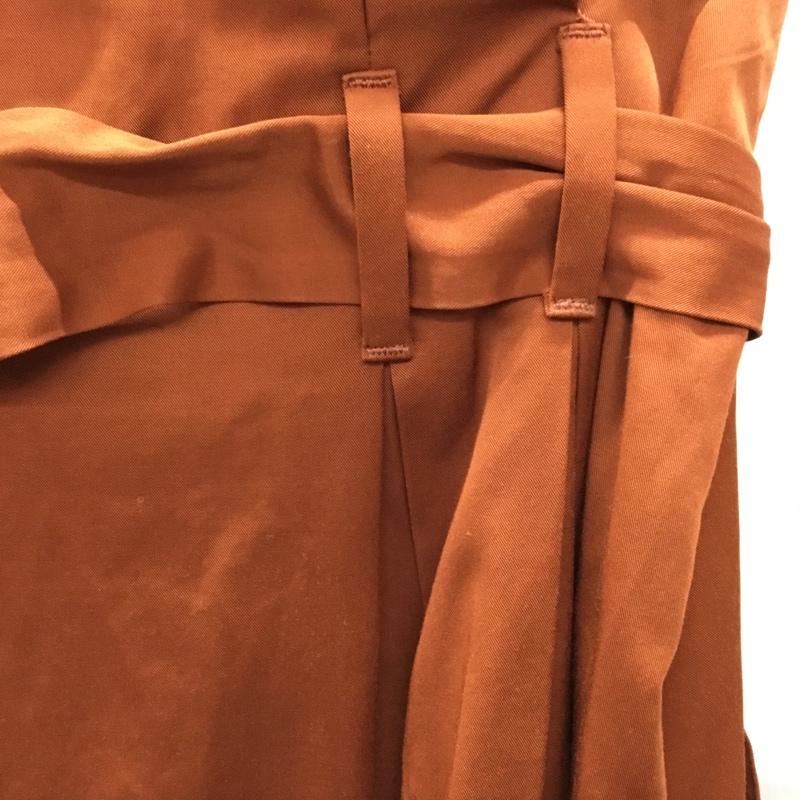 ザラウーマン ZARA WOMAN スカート ロングスカート ロングスカート フレアスカート カジュアルスカート S 無地 茶 / ブラウン /  レディース USED 古着 中古 10115801