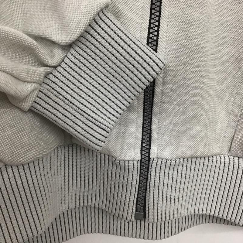 チャンピオン Champion ジャケット、上着 ジャンパー、ブルゾン ジップアップジャケット アウター スタンドネック 0 ロゴ、文字 灰 / グレー /  メンズ USED 古着 中古 10148485
