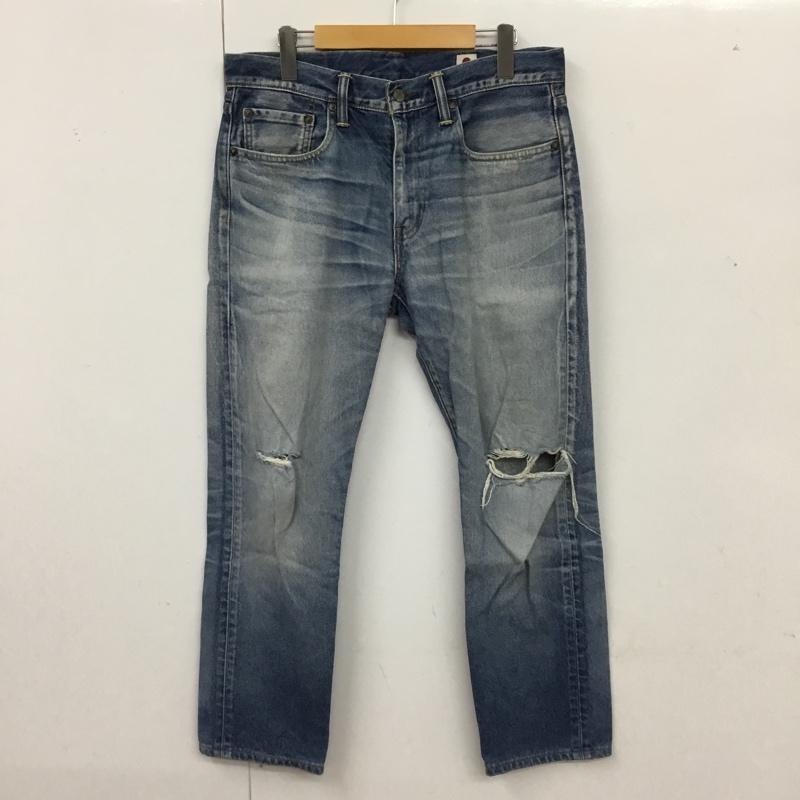 リーバイストラウスアンドコー Levi Strauss & co. パンツ デニム、ジーンズ デニムパンツ ストレートパンツ カジュアルパンツ 32インチ 無地 インディゴ / インディゴ /  メンズ USED 古着 中古 10118617