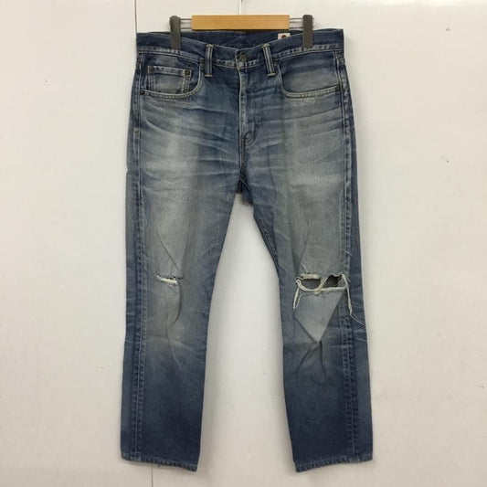 リーバイストラウスアンドコー Levi Strauss & co. パンツ デニム、ジーンズ デニムパンツ ストレートパンツ カジュアルパンツ 32インチ 無地 インディゴ / インディゴ /  メンズ USED 古着 中古 10118617