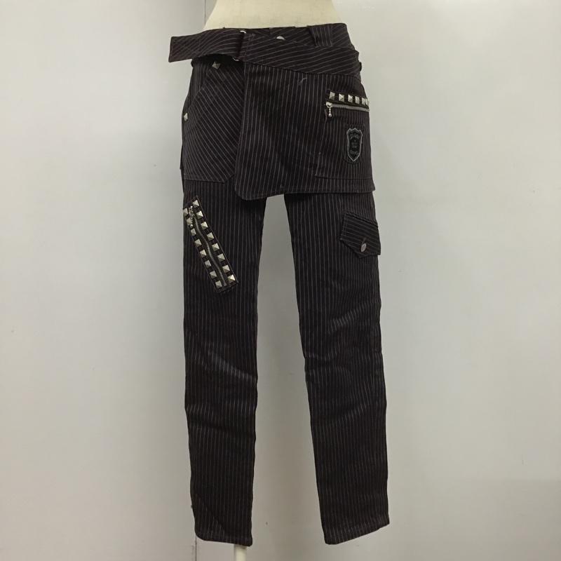 アルゴンキン ALGONQUINS ボトムス ボトムス バムフラップ付 2 ストライプ マルチカラー / マルチカラー /  レディース USED 古着 中古 10105803