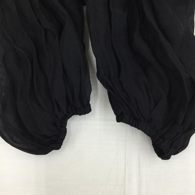 ジーナシス JEANASIS シャツ、ブラウス 長袖 JS063743MC FREE 無地 黒 / ブラック /  レディース USED 古着 中古 10141845