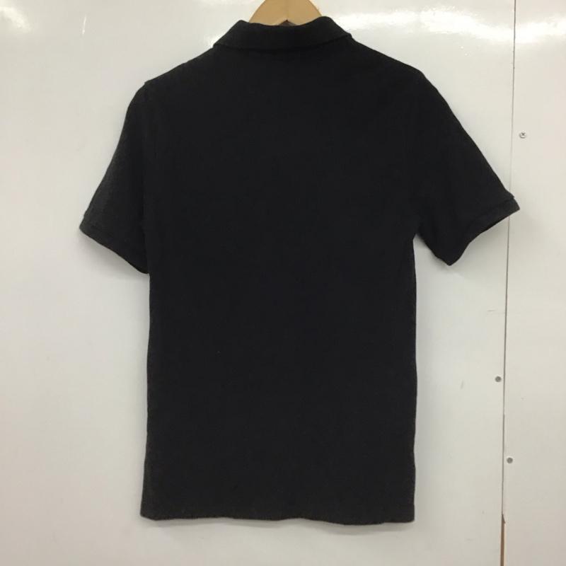 ポロラルフローレン POLO RALPH LAUREN ポロシャツ 半袖 半袖ポロシャツ カラーシャツ 半袖カットソー L ロゴ、文字 黒 / ブラック /  メンズ USED 古着 中古 10147355