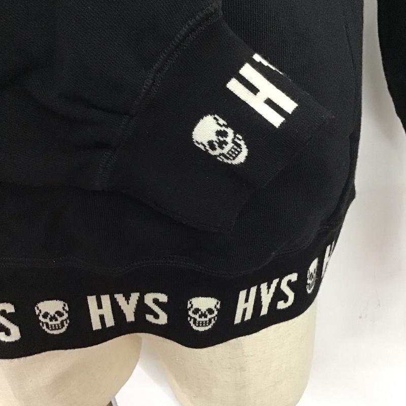 ヒステリック HYSTERIC パーカー 長袖 02213cf03 SNAKE&SKULL刺繍 パーカー L 刺繍 黒 / ブラック /  メンズ USED 古着 中古 10123319