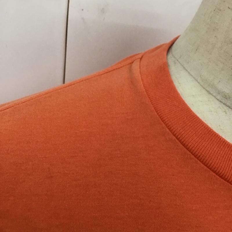 ハリウッドランチマーケット HOLLYWOOD RANCH MARKET Tシャツ 半袖 半袖カットソー プリントTシャツ クルーネックカットソー 2 ロゴ、文字 橙 / オレンジ /  メンズ USED 古着 中古 10117275