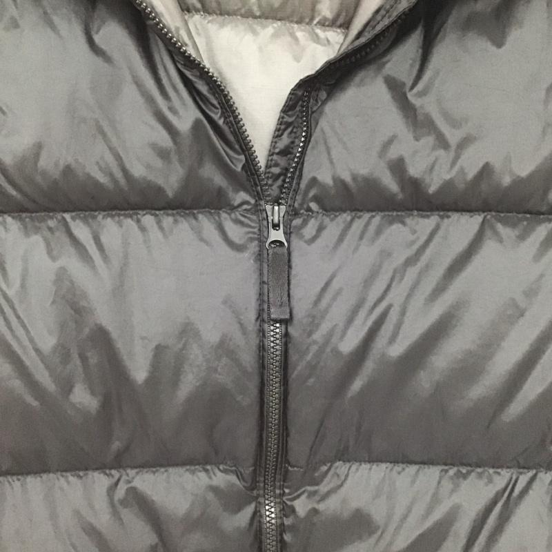 ユニクロ UNIQLO ベスト ベスト 311-449632 ダウンベスト ジップアップベスト M 無地 黒 / ブラック /  メンズ USED 古着 中古 10149178