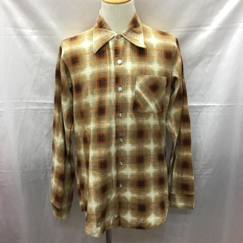 古着 USED シャツ、ブラウス 長袖 Prest-Rite　70s　ネルシャツ チェック マルチカラー / マルチカラー /  メンズ USED 古着 中古 10111614