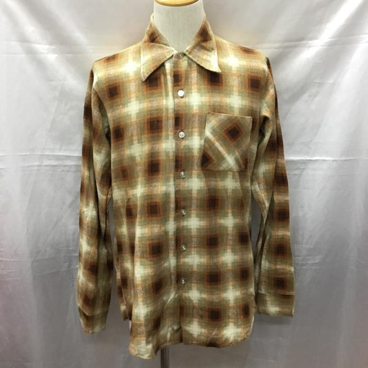 古着 USED シャツ、ブラウス 長袖 Prest-Rite　70s　ネルシャツ チェック マルチカラー / マルチカラー /  メンズ USED 古着 中古 10111614
