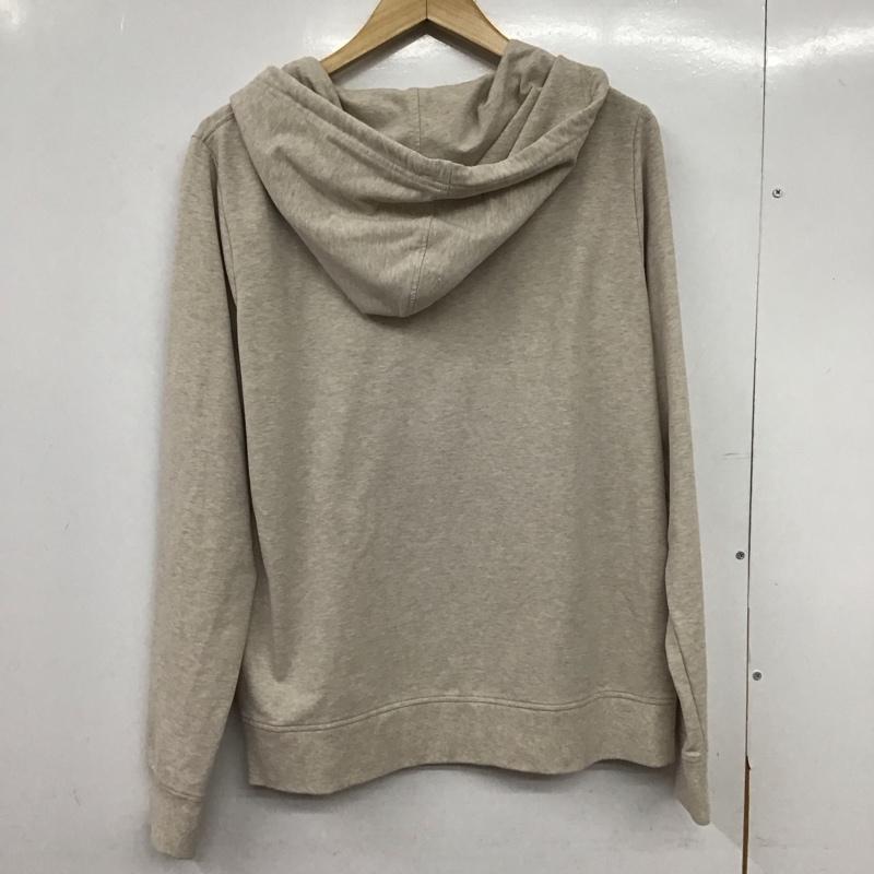 パタゴニア patagonia パーカー 長袖 ジップアップパーカー 長袖パーカー カジュアルジャケット M ロゴ、文字 ベージュ / ベージュ /  メンズ USED 古着 中古 10150096