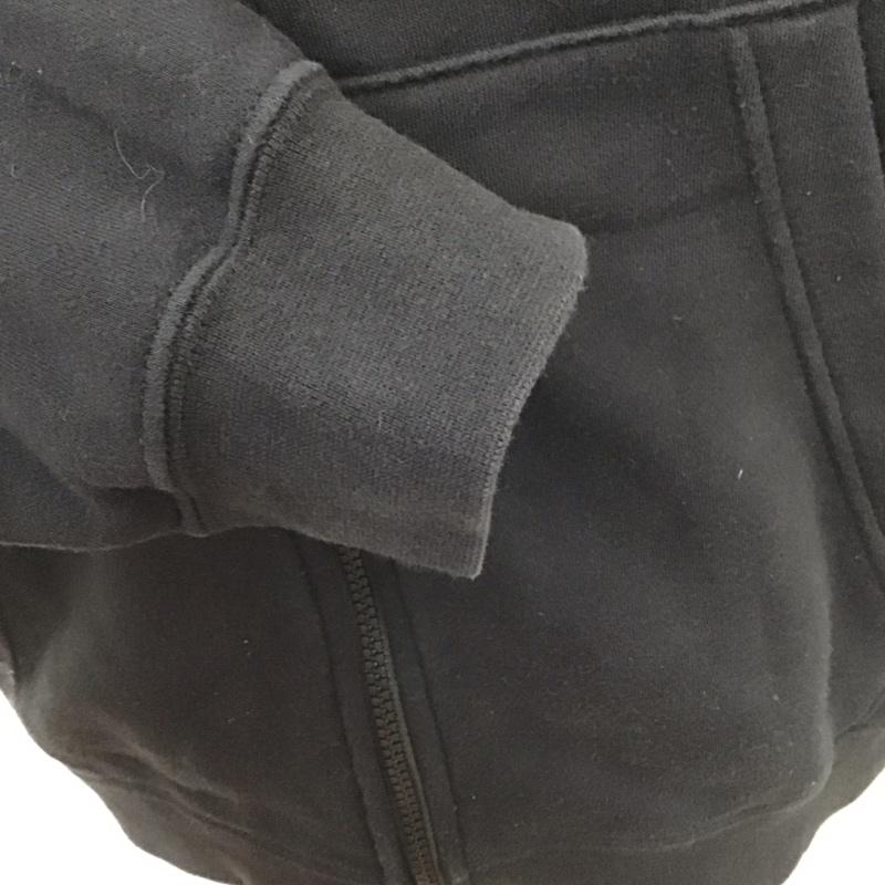 ナイキ NIKE パーカー 長袖 cJ4553-013ジップパーカー XL 無地 黒 / ブラック /  メンズ USED 古着 中古 10109154