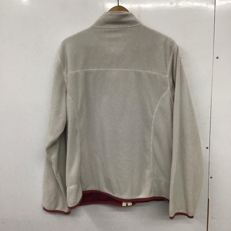 エルエルビーン L.L.Bean ジャケット、上着 ジャンパー、ブルゾン ジップアップフリースジャケット アウター 長袖ジャケット L 無地 白 / ホワイト /  レディース USED 古着 中古 10140551