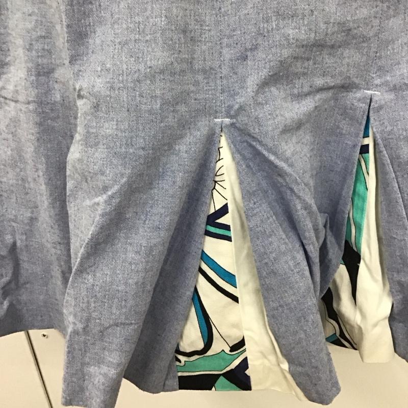 ドルチェアンドガッバーナ DOLCE&GABBANA ワンピース ひざ丈スカート 38  マルチカラー / マルチカラー /  レディース USED 古着 中古 10130329