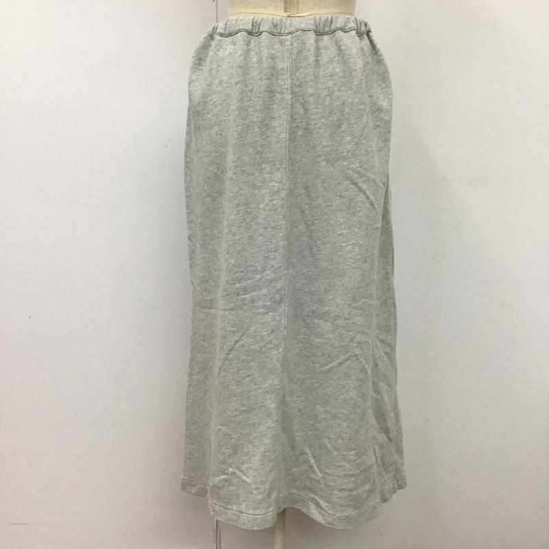 チャムス CHUMS スカート ロングスカート ロングスカート フレアスカート カジュアルスカート M 無地 灰 / グレー /  レディース USED 古着 中古 10113072