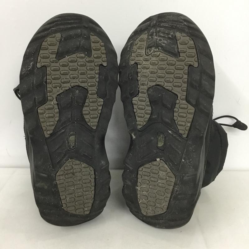 ザノースフェイス THE NORTH FACE アウトドアシューズ アウトドアシューズ 04T-1145607 ヌプシブーツ ウィンターブーツ スノーブーツ 24cm 24.0cm ロゴ、文字 黒 / ブラック /  レディース USED 古着 中古 10139068