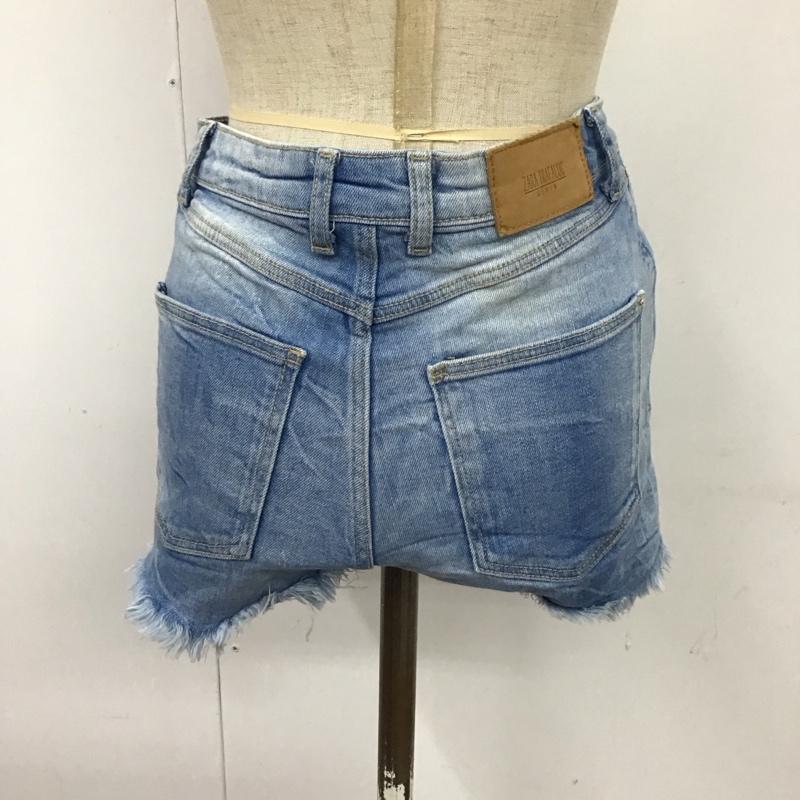 ザラ ZARA パンツ ショートパンツ ホットパンツ デニムパンツ ショートパンツ 36 無地 インディゴ / インディゴ /  レディース USED 古着 中古 10115953