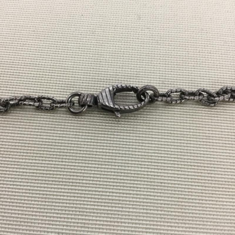 グッチ GUCCI アクセサリー ネックレス、ペンダント インターロッキングG 無地 銀 / シルバー /  メンズ USED 古着 中古 10150015