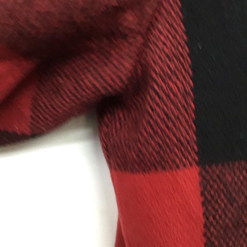 バーバリーブラックレーベル BURBERRY BLACK LABEL コート コート一般 ダッフルコート ショートコート アウター M チェック 黒 / ブラック / X 赤 / レッド /  メンズ USED 古着 中古 10144467
