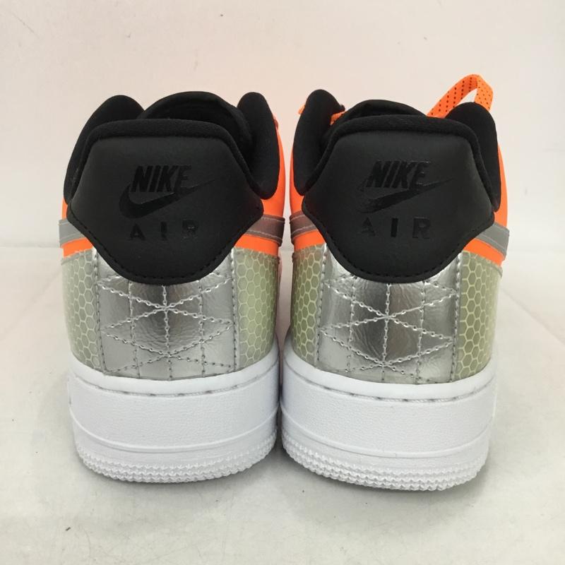 ナイキ NIKE スニーカー スニーカー CT2299-800 AIR FORCE 1 07 LV8 3M 26.5cm 26.5cm ロゴ、文字 橙 / オレンジ / X 黒 / ブラック / X 銀 / シルバー /  メンズ USED 古着 中古 10149998