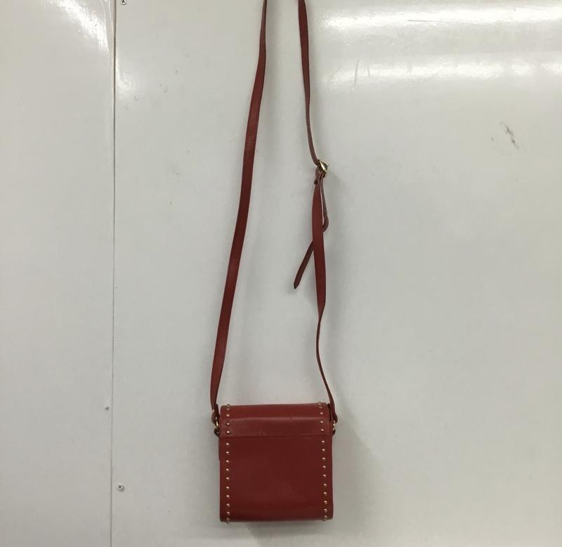 イヴサンローラン Yves Saint Laurent ショルダーバッグ ショルダーバッグ スタッズ ミニバッグ  赤 / レッド /  レディース USED 古着 中古 10143654