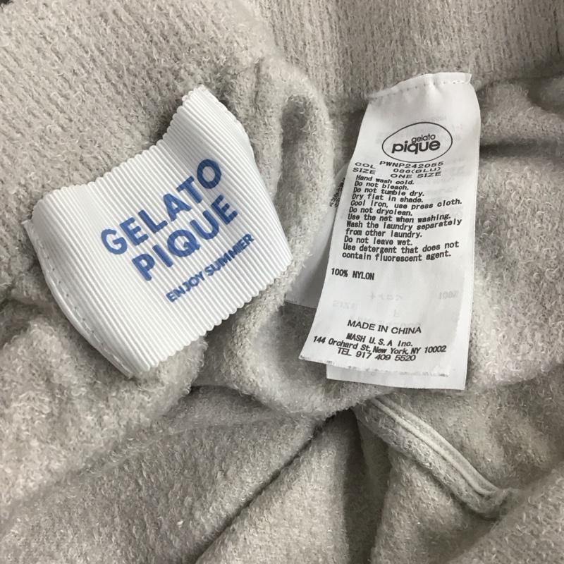 ジェラートピケ gelato pique セットアップ セットアップ セットアップ ルームウェア 2点セット ONE SIZE ロゴ、文字 X プリント 青 / ブルー /  レディース USED 古着 中古 10149071