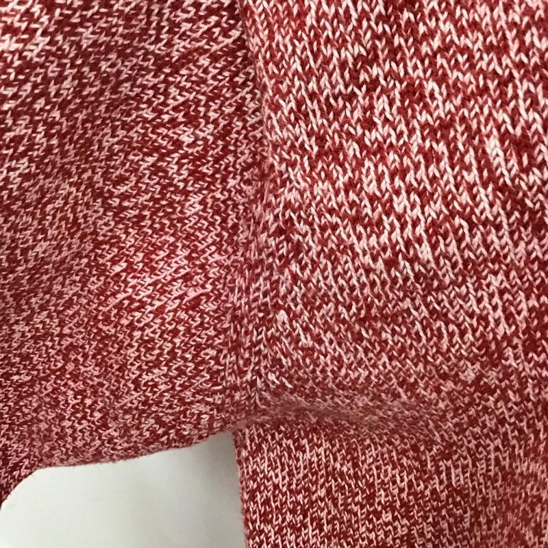 カールヘルム KARLHELMUT ニット、セーター 長袖 長袖ニットカットソー ニット セーター クルーネックニット ロゴ、文字 白 / ホワイト / X 赤 / レッド /  レディース USED 古着 中古 10108829