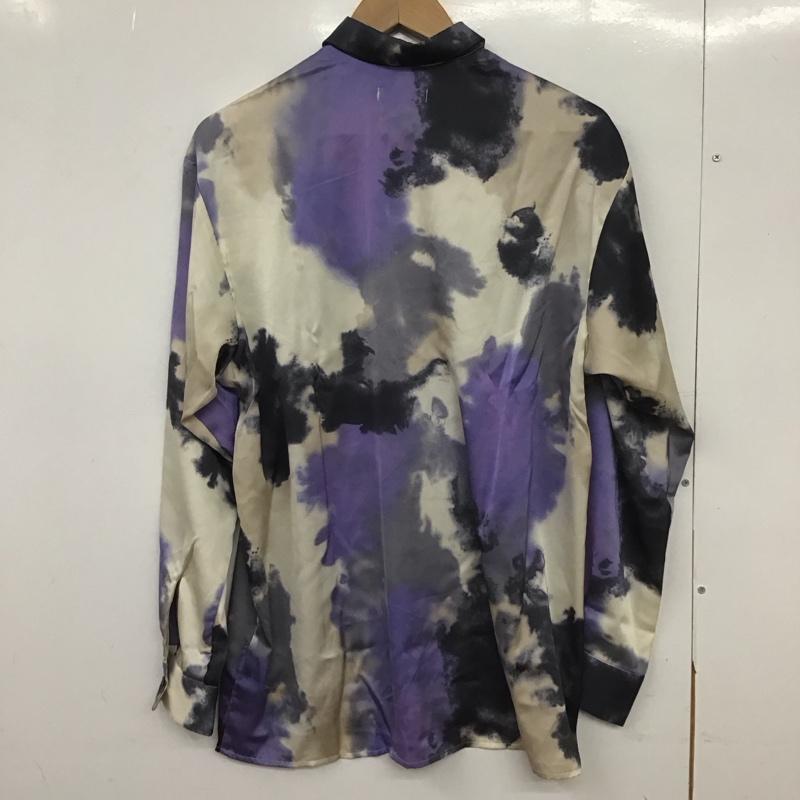 タケオキクチ TAKEO KIKUCHI シャツ、ブラウス 長袖 長袖シャツ プリントシャツ カラーシャツ 総柄 M プリント マルチカラー / マルチカラー /  メンズ USED 古着 中古 10148679