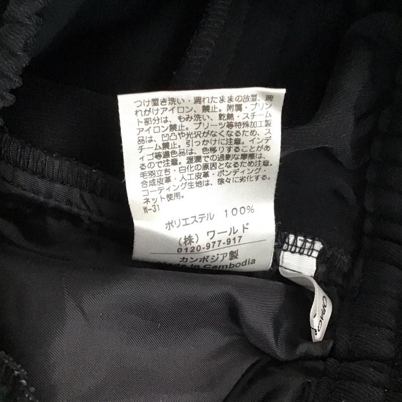 オペークドットクリップ OPAQUE.CLIP パンツ スラックス M 無地 黒 / ブラック /  レディース USED 古着 中古 10150527