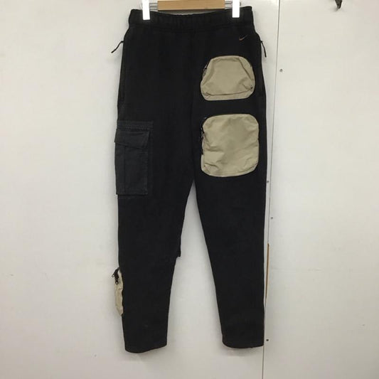 ナイキ NIKE パンツ ワークパンツ、ペインターパンツ cu0462-010 ワイドパンツ スウェットパンツ カジュアルパンツ M ロゴ、文字 黒 / ブラック /  メンズ USED 古着 中古 10141004