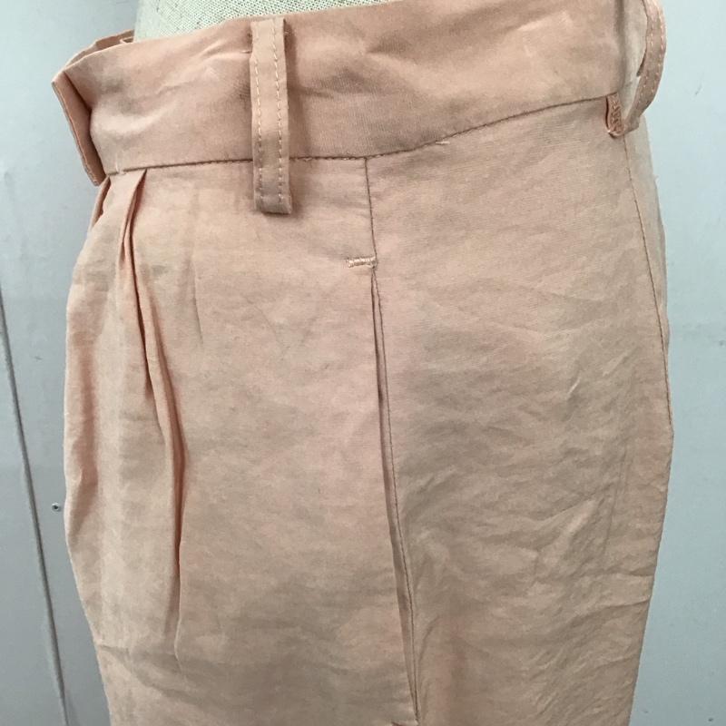 スナイデル SNIDEL パンツ ワークパンツ、ペインターパンツ ワイドパンツ カジュアルパンツ スラックス 1 無地 桃 / ピンク /  レディース USED 古着 中古 10125162