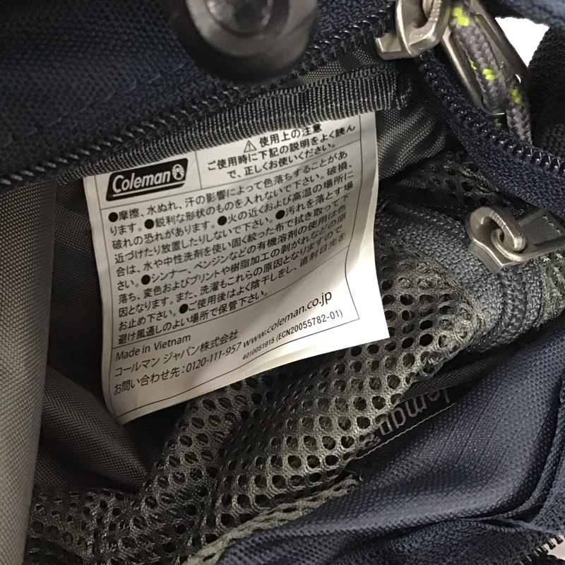 コールマン Coleman ショルダーバッグ ショルダーバッグ アウトドア ロゴ、文字 紺 / ネイビー /  メンズ USED 古着 中古 10146258
