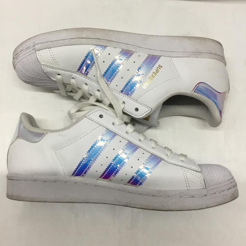 アディダス adidas スニーカー スニーカー FX7565 SUPERSTAR W 25cm 25.0cm ロゴ、文字 白 / ホワイト /  レディース USED 古着 中古 10110153