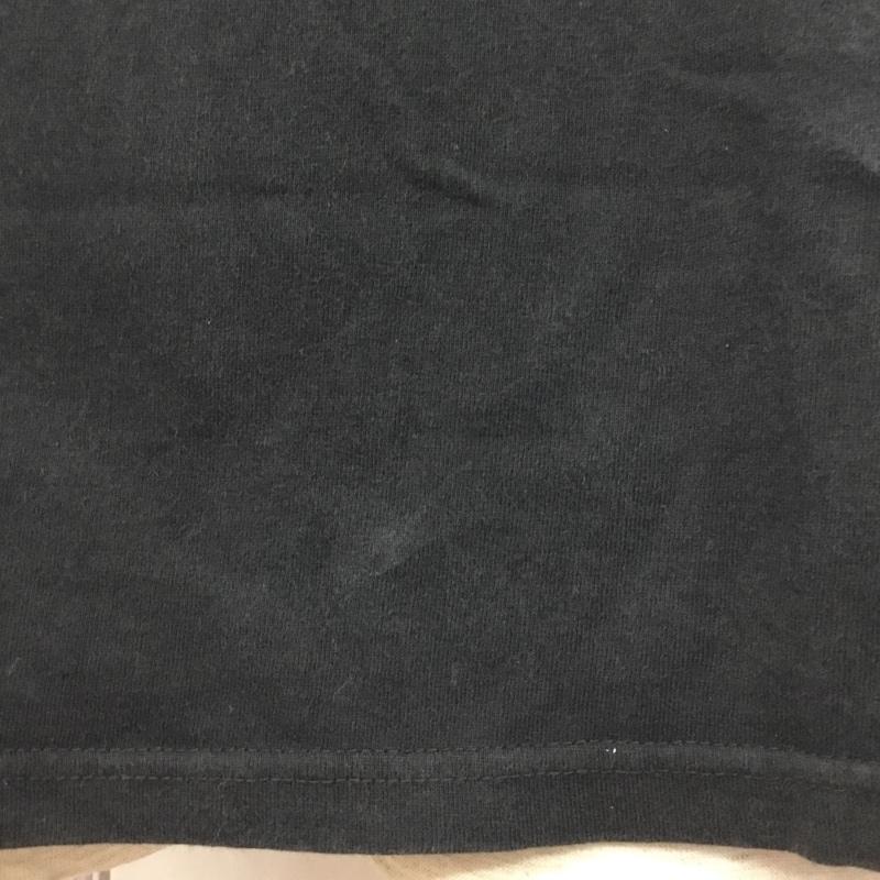 ステューシー STUSSY Tシャツ 半袖 ワールドツアーロゴ フラワープリント M ロゴ、文字 黒 / ブラック /  メンズ USED 古着 中古 10119172