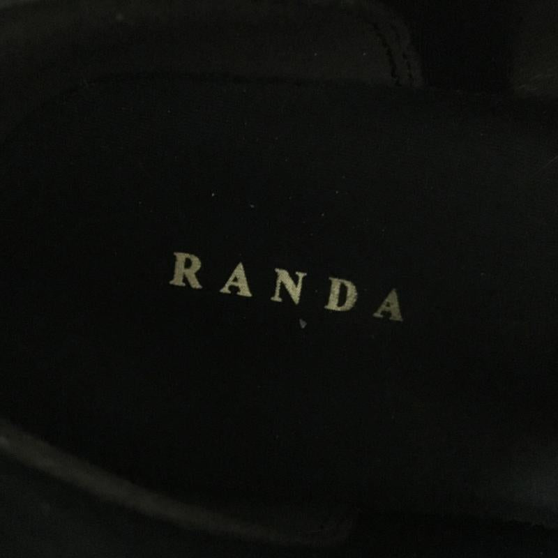 ランダ RANDA ブーツ ロングブーツ S 無地 ダークブラウン / ダークブラウン /  レディース USED 古着 中古 10143319