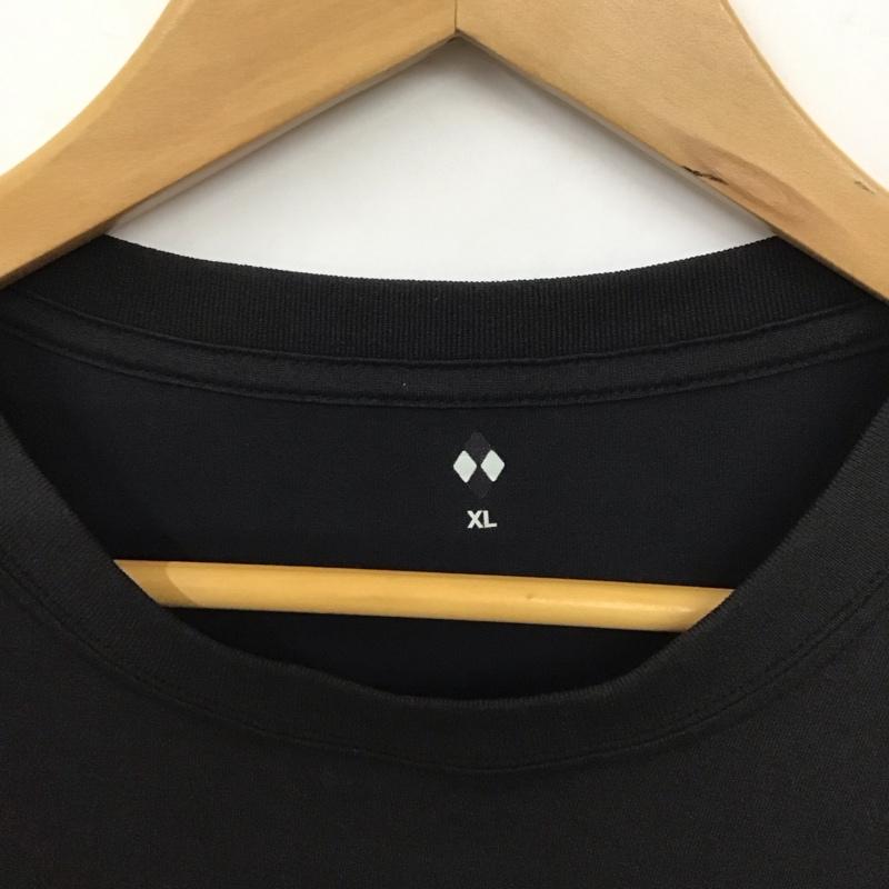 モンベル mont-bell Tシャツ 半袖 1114349 Tシャツ クルーネック プリントTシャツ XL プリント 黒 / ブラック /  メンズ USED 古着 中古 10129050
