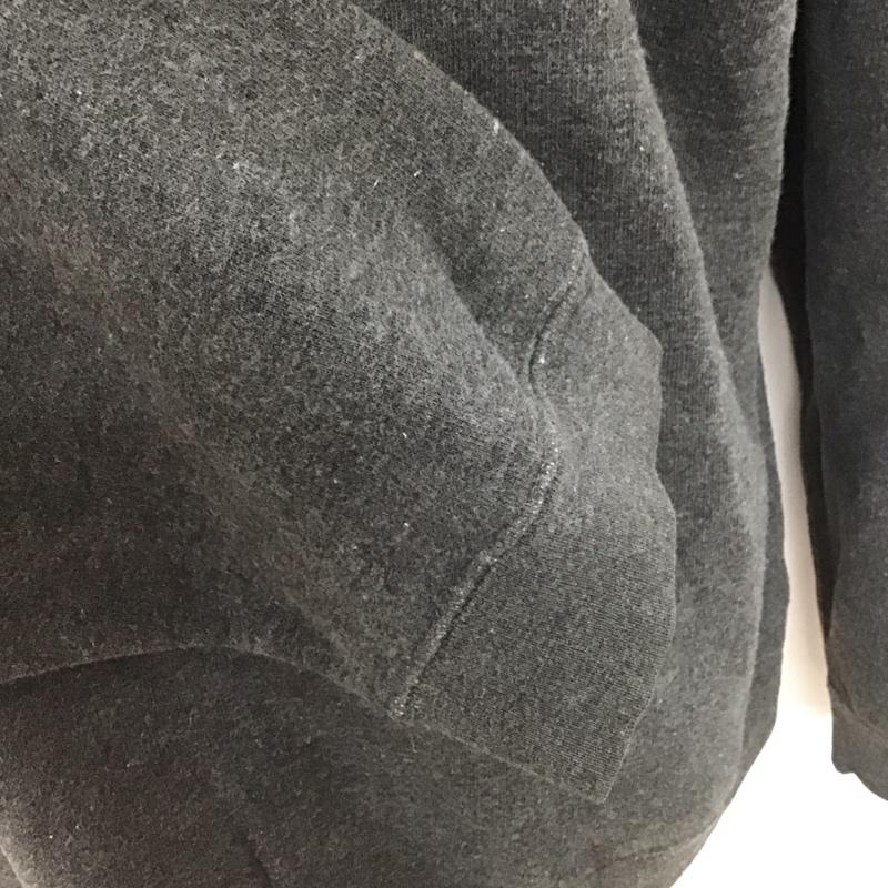 バートン BURTON パーカー 長袖 プルオーバー スウェット M ワンポイント ダークグレー / ダークグレー / X 黄緑 / イエローグリーン / X 緑 / グリーン /  メンズ USED 古着 中古 10112657