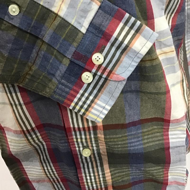 ブルックス BROOKS シャツ、ブラウス 長袖 長袖シャツ チェックシャツ カラーシャツ ボタンダウンシャツ ポケットシャツ S チェック マルチカラー / マルチカラー /  メンズ USED 古着 中古 10111124