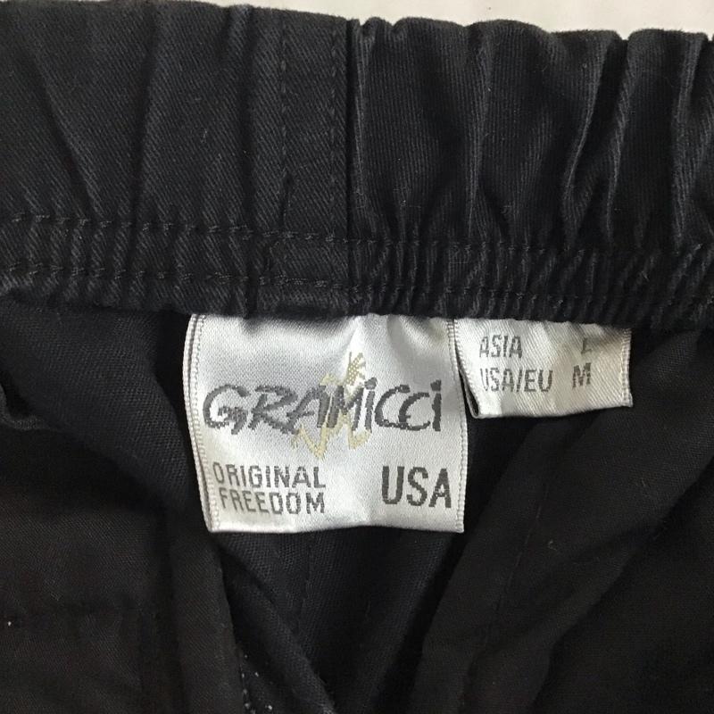 グラミチ GRAMICCI パンツ ワークパンツ、ペインターパンツ 0816-fdj ニューナローパンツ カジュアルパンツ ストレッチパンツ L ロゴ、文字 黒 / ブラック /  メンズ USED 古着 中古 10119991