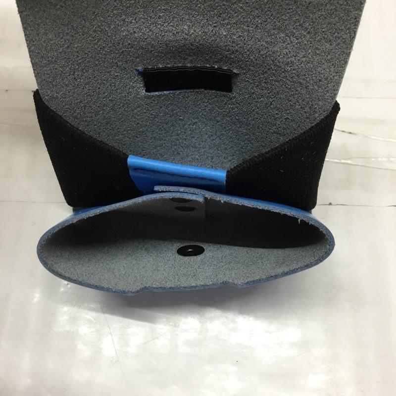 ラディアル RADIALL 財布 コンパクト財布 RAD-24SS-ACC005 TRUE DEAL TINY WALLET ロゴ、文字 青 / ブルー / X 黒 / ブラック /  メンズ USED 古着 中古 10109558