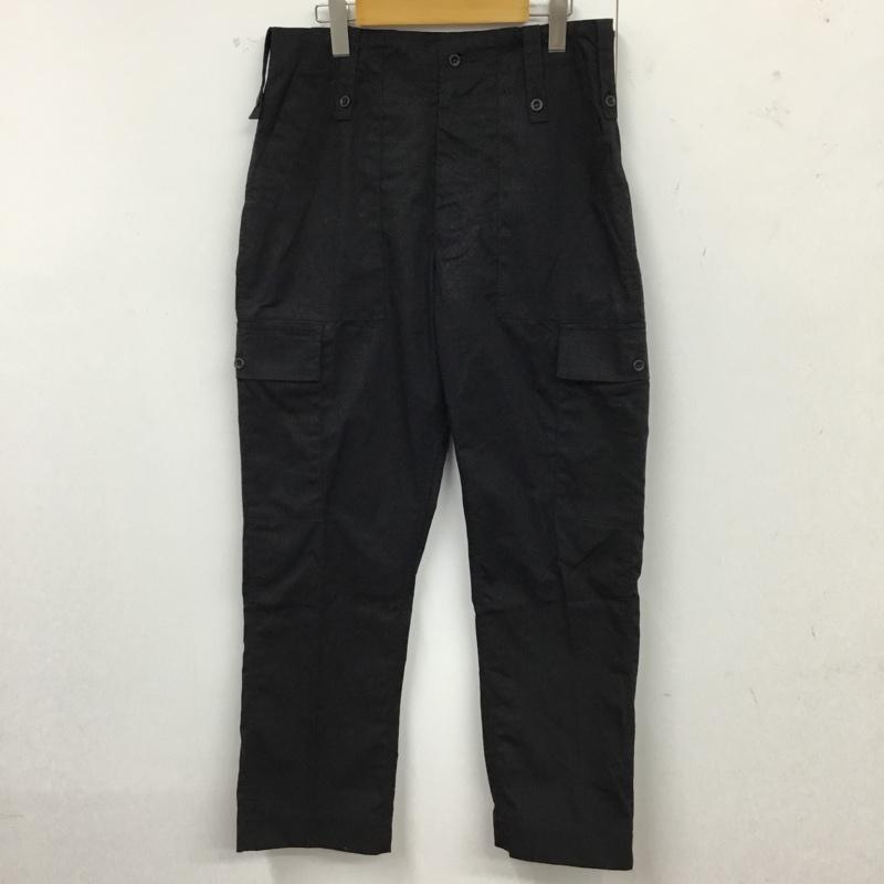 ミリタリー ミリタリー パンツ ワークパンツ、ペインターパンツ ミリタリーパンツ ワイドパンツ カジュアルパンツ ストレートパンツ 無地 黒 / ブラック /  メンズ USED 古着 中古 10117103