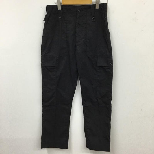 ミリタリー ミリタリー パンツ ワークパンツ、ペインターパンツ ミリタリーパンツ ワイドパンツ カジュアルパンツ ストレートパンツ 無地 黒 / ブラック /  メンズ USED 古着 中古 10117103