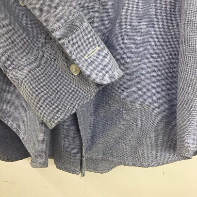 ラルフローレン RALPHLAUREN シャツ、ブラウス 長袖 長袖シャツ 刺繍ロゴシャツ カラーシャツ 150cm ロゴ、文字 水色 / ライトブルー /  ボーイズ USED 古着 中古 10150610