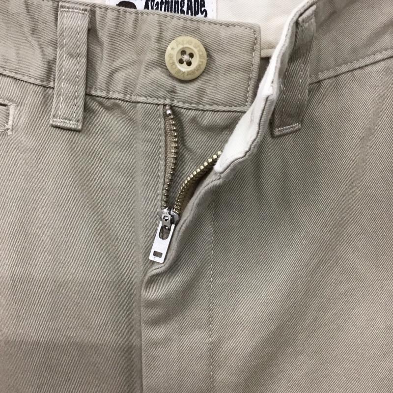 アベイシングエイプ A BATHING APE パンツ チノパン チノパン カジュアルパンツ ワイドパンツ ストレートパンツ L 無地 ベージュ / ベージュ /  メンズ USED 古着 中古 10109785