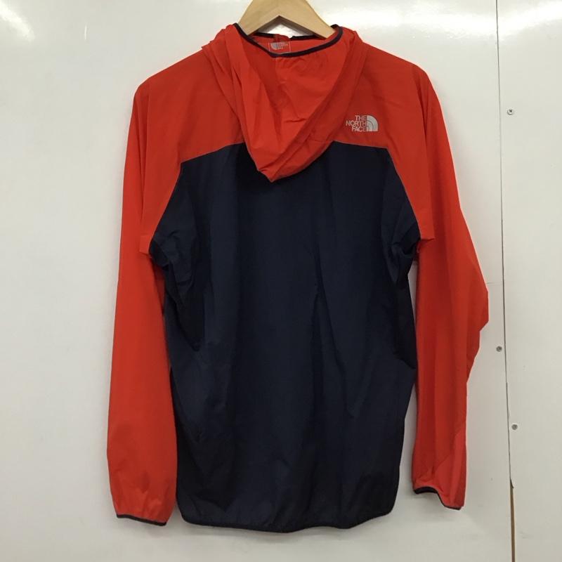 ザノースフェイス THE NORTH FACE ジャケット、上着 ジャンパー、ブルゾン np21561 SwallowtailVentHoodie ジップアップジャケット M ロゴ、文字 赤 / レッド / X 紺 / ネイビー /  メンズ USED 古着 中古 10150102
