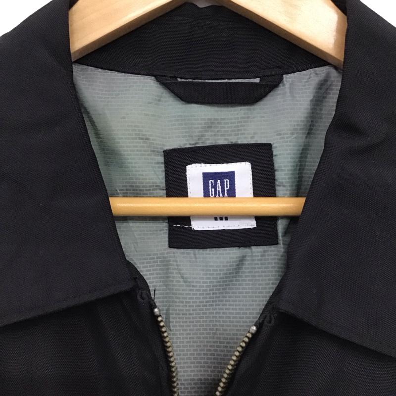 ギャップ GAP ジャケット、上着 ジャンパー、ブルゾン ジップアップジャケット アウター 無地 黒 / ブラック /  メンズ USED 古着 中古 10148102