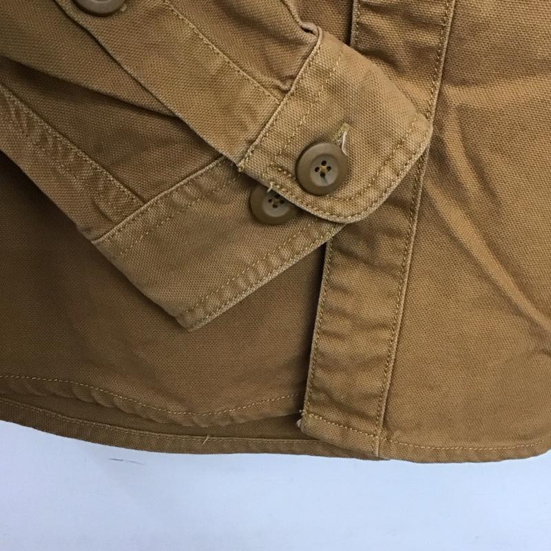 パタゴニア patagonia シャツ、ブラウス 長袖 53825FA14 ワークシャツ S 無地 茶 / ブラウン /  メンズ USED 古着 中古 10145235