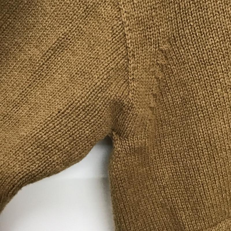 クレプスキュール crepuscule カーディガン 長袖 1803-006w FREE 無地 茶 / ブラウン /  レディース USED 古着 中古 10141606