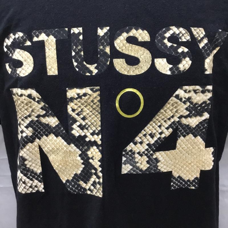 ステューシー STUSSY Tシャツ 半袖 M プリント 黒 / ブラック /  メンズ USED 古着 中古 10108767