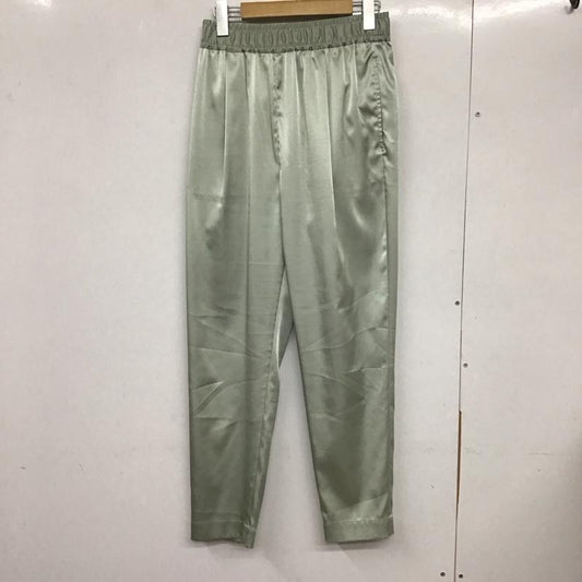 ジャーナルスタンダード JOURNAL STANDARD パンツ ワークパンツ、ペインターパンツ 20-030-400-7010-3-0 ストレートパンツ ワイドパンツ 38 無地 緑 / グリーン /  レディース USED 古着 中古 10132665