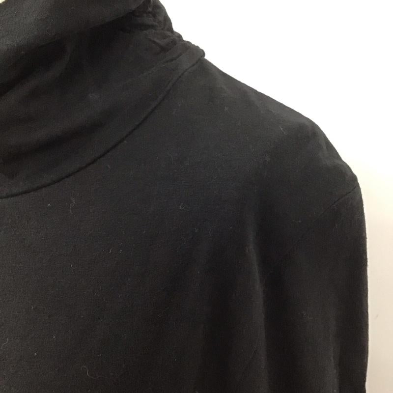 リブインコンフォート Live in comfort ワンピース ロングスカート CS-693-086 タートルネックインナーワンピース ロングワンピース 無地 黒 / ブラック /  レディース USED 古着 中古 10110243